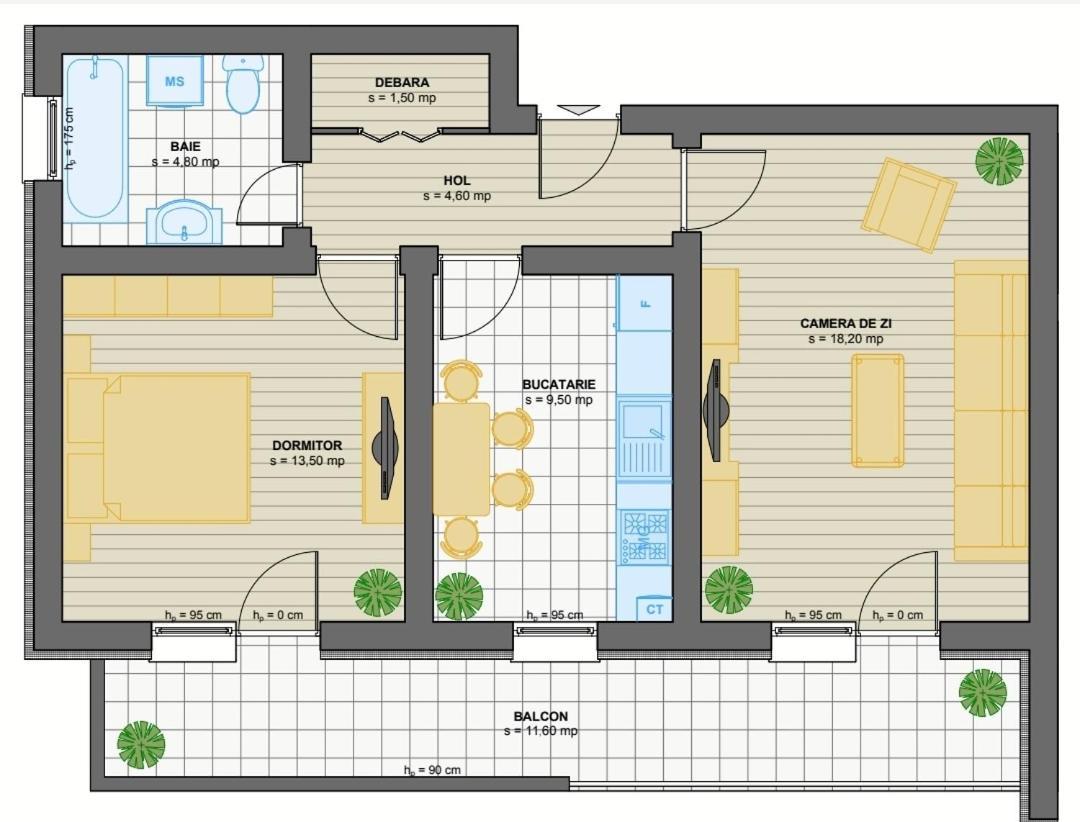 Apartament Rubin Sibiu Exteriör bild